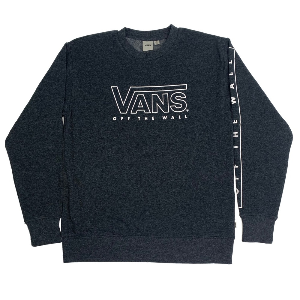 Vans Framed Off the Wall Sweatshirt Gray